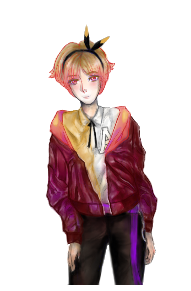 Image of Ava, the character representing attention deficit hyperactive disorder